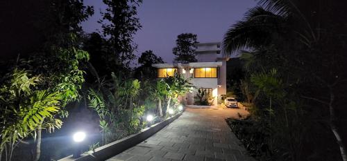 Exterior view, Wild Orchid 5BHK Villa & Eco Cottages in Sancoale Valley in Verna