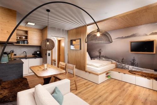 Königsleiten Ski- und Wanderwohnung Top 40 an der Piste und Lift in Königsleiten, Österreich