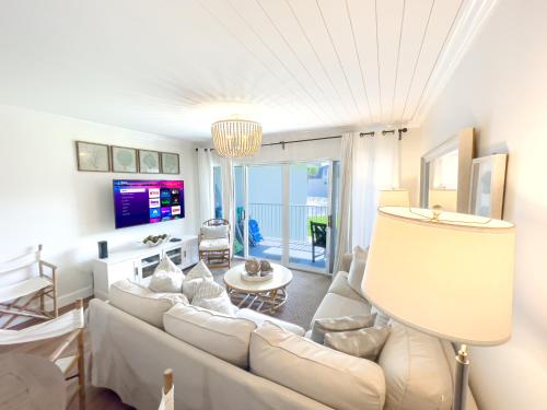 Beach, pool & ocean view from 2nd floor balcony located on the no-drive beach! in New Smyrna Beach, USA