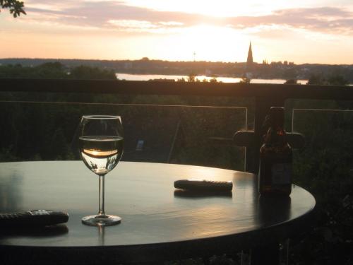 Balkon/teras, FeWoFahrdorf in Fahrdorf