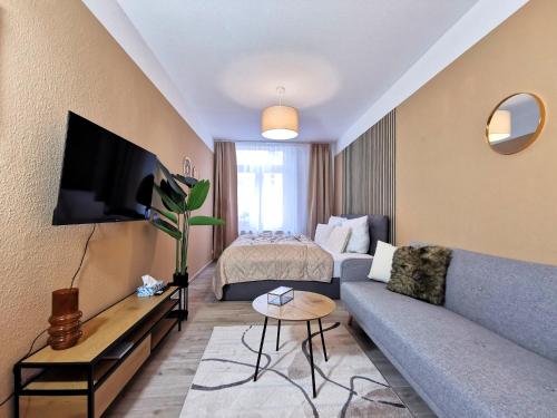 One-Bedroom Apartment room in BohnApartments Junior SUITE Blume 14 - Nähe Dom - WLAN