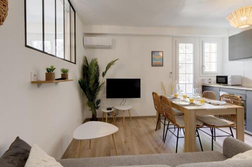 016- T2 Tropisme, Appart 1 chambre,Clim,Wifi,Parking in La Chamberte