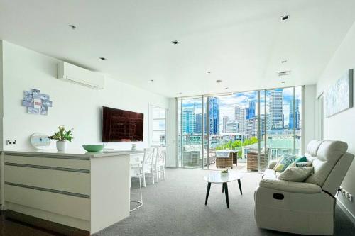 Waterfront Apartment with Sky tower & Harbour View, Auckland (fotografie 6)