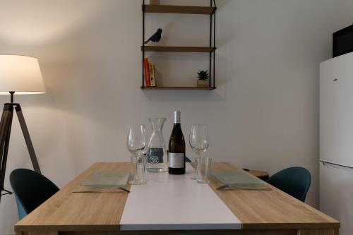 028- CHU Hopital, Appart 2chambres, Parking, Tram in Saint-Eloi