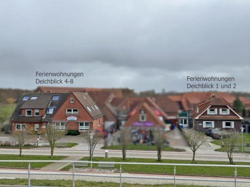 Buitenkant, Deichblick 7 in Norddeich- Urlaub und Erholung am Strand in Norden