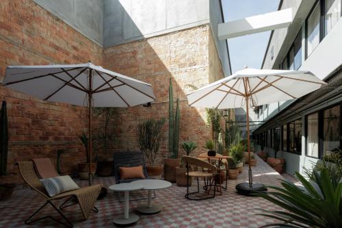Balkon/Terrasse, Origen 438 Luxury Boutique Hotel in Guadalajara