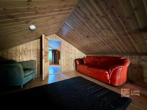 New cabin with jacuzzi, sauna and ski inout