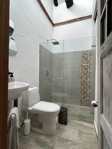 Zuhanyzó, Casa el Secreto in Tibasosa