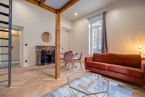 Le poudré Cours Fauriel magnifique appartement - Location saisonnière - Saint-Étienne