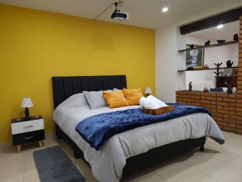 2 double beds, 1 sofa bed