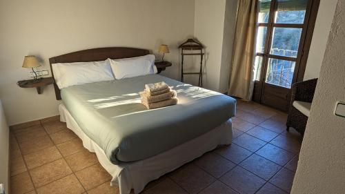 1 double bed