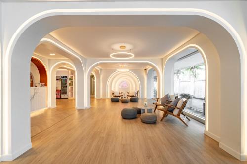 共用Lounge/電視區, 普吉鎮酒店-Tint (The Tint at Phuket Town Hotel) in 布吉鎮