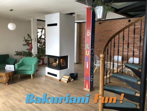 Bakuriani Fun, nice view and design, cosy and spacious