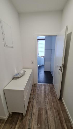 浴室, Fewo Hahn in 梅拉內