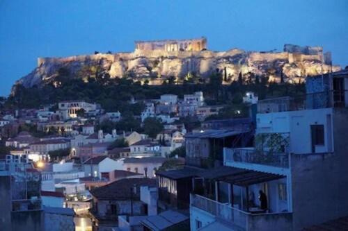 Deluxe Suite with Acropolis View and Veranda