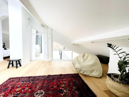 Duplex Loft industrial, Flea market St Ouen, Quiet, Saint-Ouen (foto 6)