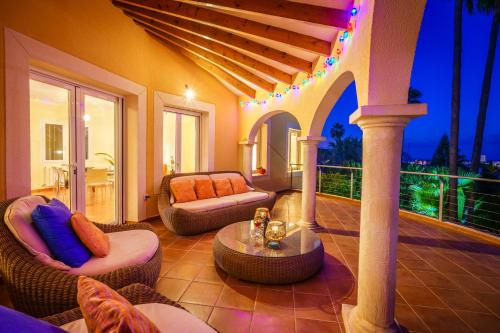 balkon/terras, Villa Verano in Adsubia