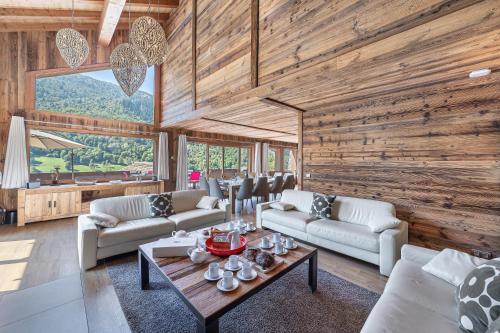 Chalet Kashmir 5MIN des pistes en voiture parking privé, spa, sauna (Chalet Kashmir 5MIN des pistes en voiture parking prive, spa, sauna) in ลา กิตตาซ