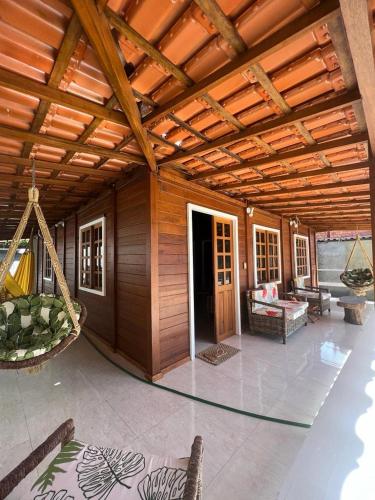 wood house