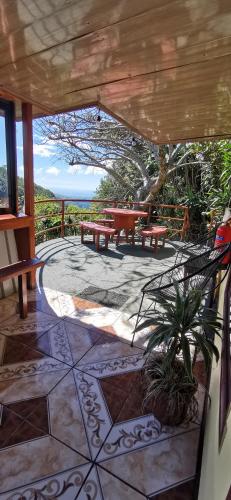 Balcony/terrace, Mora's Place B&B in Monteverde