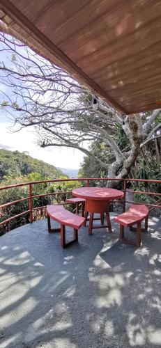 Balcony/terrace, Mora's Place B&B in Monteverde