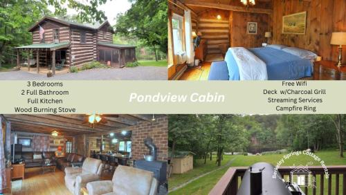 Pondview Cabin - Log Cabin Retreat - Chalet - Morton Grove