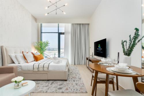 ON OFF HH-Meydan One- Cozy STUDIO - Burj Khalifa & Lagoon view - image 6