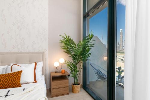 ON OFF HH-Meydan One- Cozy STUDIO - Burj Khalifa & Lagoon view, Dubaj (zdjęcie 8)