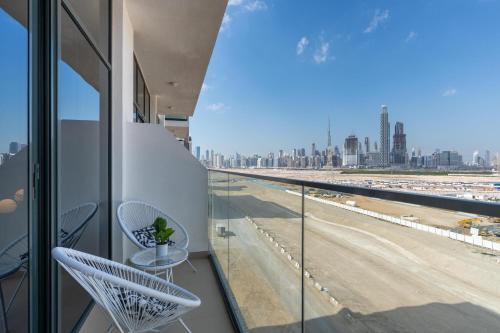 ON OFF HH-Meydan One- Cozy STUDIO - Burj Khalifa & Lagoon view - image 9