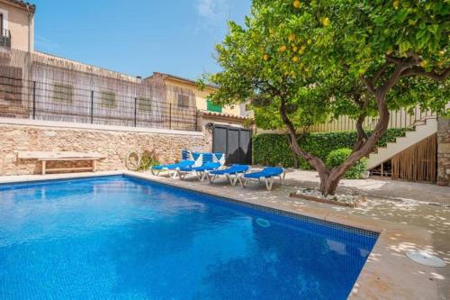  Sa Llimonera de Binissalem, piscina privada ideal familias, 6 dormitorios con aire acondicionado in Binisalem