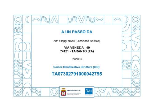  A UN PASSO DA in Taranto