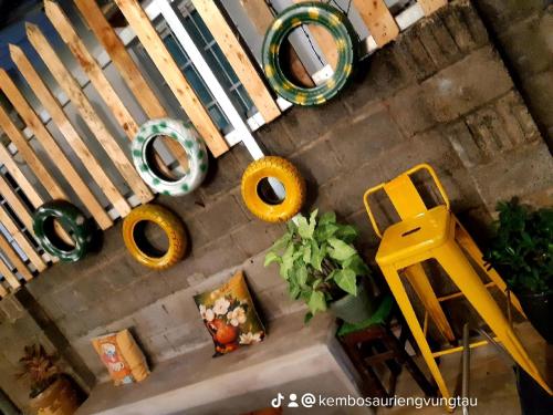ผับ/เลาจน์, Homestay GÁC MƠ Vũng Tàu (Homestay GAC MO Vung Tau) in เฟือง 4