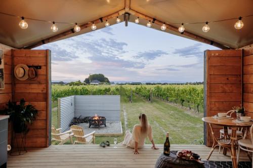 บริการและสิ่งอำนวยความสะดวก, Glamping In The Vines in ไคลฟ์