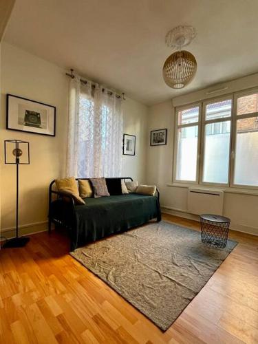 Beau studio cosy et meublé Loos lez Lille, France - Location saisonnière - Loos