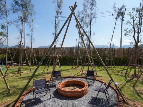 Playground, RoomQuest Kid Tung Khao near Gran Monte Vineyard