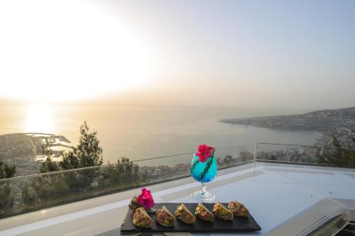 レストラン, Bay Lodge Boutique Hotel in ジュニエ