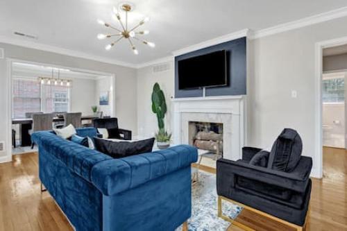 Southern Serenity 3BR Stylish Memphis Oasis