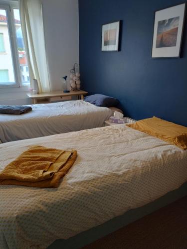 Chambre privée chez Sabine au 4eme étage sans ascenseur - Pension de famille - Clermont-Ferrand