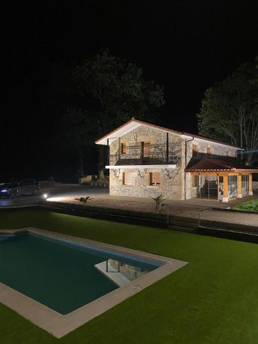 外部景觀, CASA RURAL LALLANTA in 比利亞卡列多 