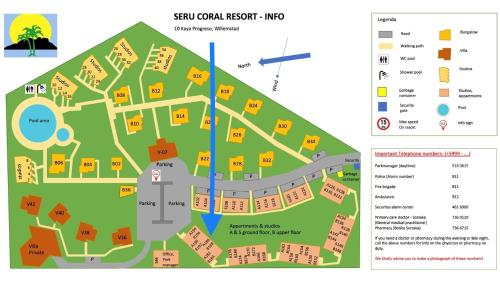 Kas di BaMi A-194 op Seru Coral Resort - Ruim appartement met groot zwembad en tropische tuin