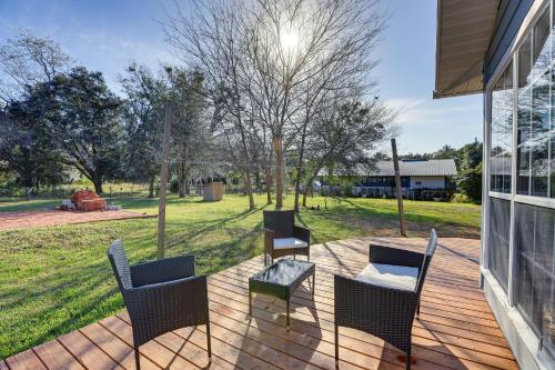 Newberry Home w/ Deck on 10 Acres! in Archer