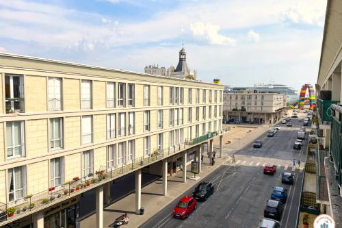 La Catène - Balcon - Vue Catène - Location saisonnière - Le Havre