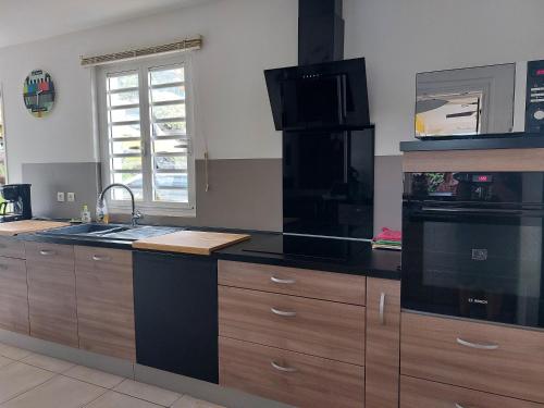 Κουζίνα, Villa Elaeis in Ντεχάιες