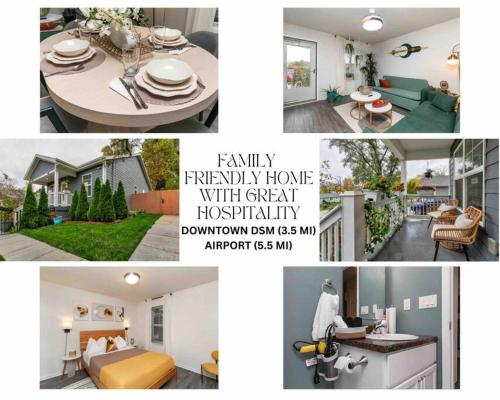 Family Friendly Home Close to Airport and Downtown in Des Moines, USA