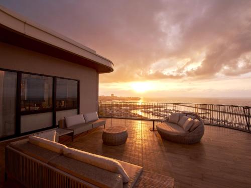 Utsikt, OKINAWA PRINCE HOTEL OCEAN VIEW GINOWAN in Ginowan