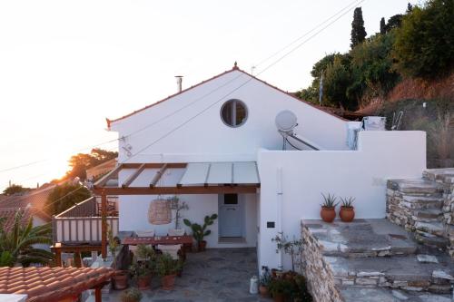 Kleine Villa mit Meerblick, Samos, Griechenland