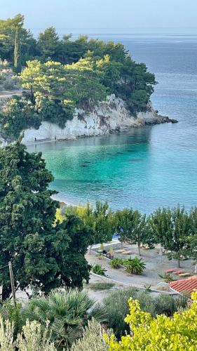 Kleine Villa mit Meerblick, Samos, Griechenland