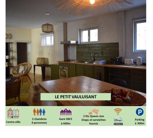 Le Petit Vauluisant Troyes Centre Historique, Charmant Duplex - Location saisonnière - Troyes