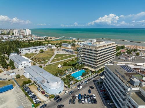A szálláshely kívülről, Hotel Cormoran in Cattolica