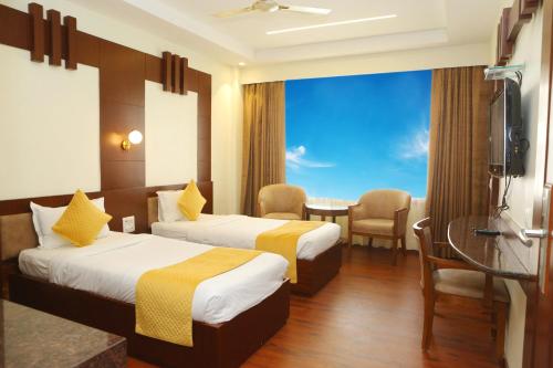 2 twin beds